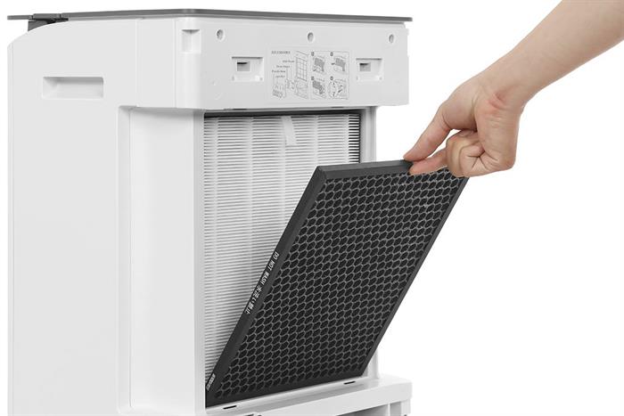 Máy lọc không khí và hút ẩm Sharp DW-T30FV-W